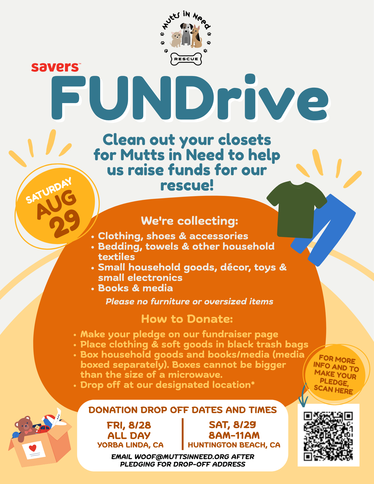 Mutts in Need's FUNDrive